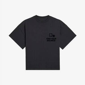 NWT Lonely Ghost Find Your Balance Boxy Tee